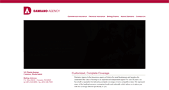 Desktop Screenshot of damiano-agency.com